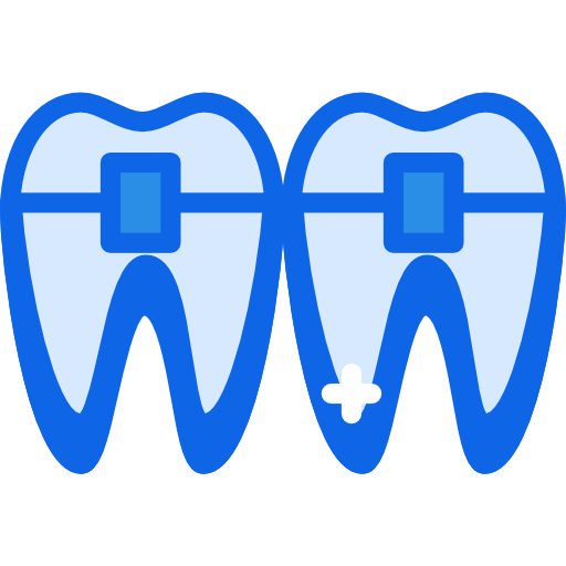 aparat ortodontyczny Darius Dan Blue ikona