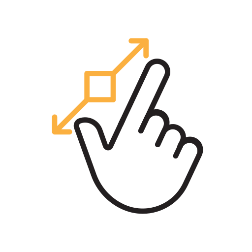 Gesture Generic outline icon