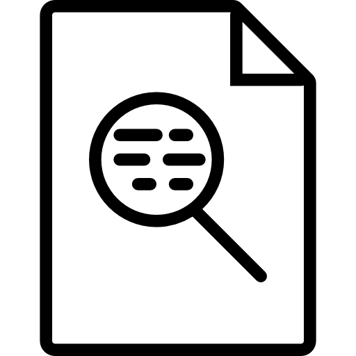 Search Basic Miscellany Lineal icon