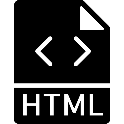 html Basic Miscellany Fill icon