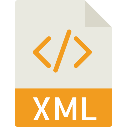 xml Basic Miscellany Flat icon