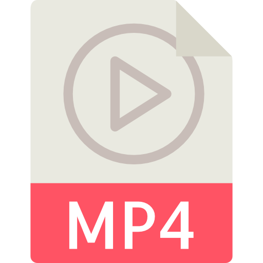 mp4 Basic Miscellany Flat icoon