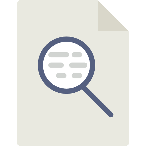Search Basic Miscellany Flat icon