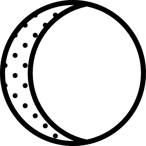 Moon Basic Miscellany Lineal icon