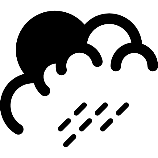 Morning rain Basic Miscellany Fill icon