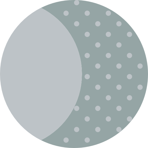 月 Basic Miscellany Flat icon