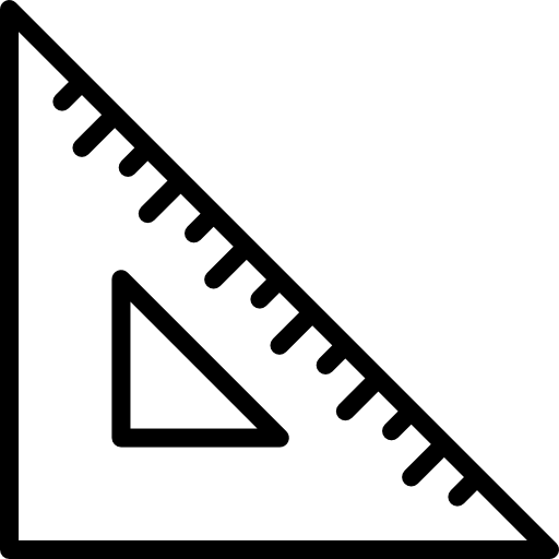 ルーラー Basic Miscellany Lineal icon