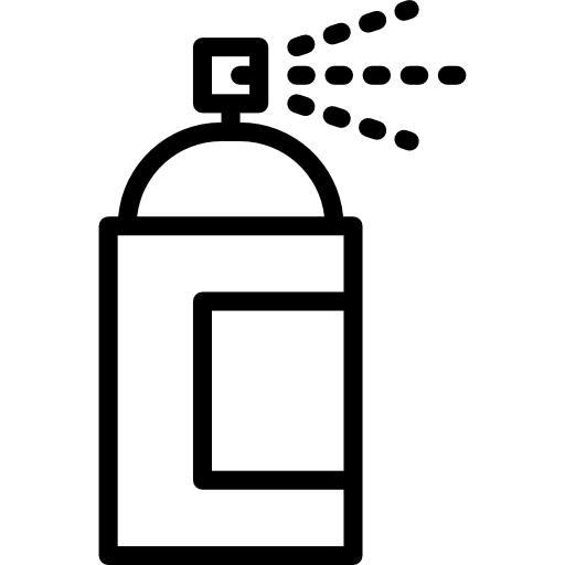 spray Basic Miscellany Lineal Ícone