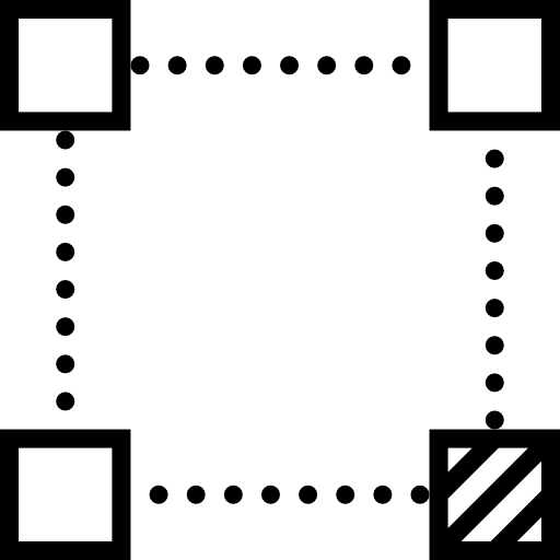 quadrado Basic Miscellany Lineal Ícone
