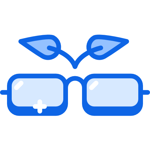 Eyeglasses Darius Dan Blue icon