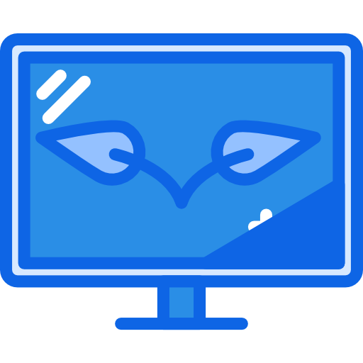 monitor Darius Dan Blue ikona
