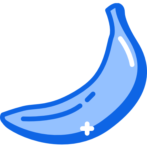 banane Darius Dan Blue Icône