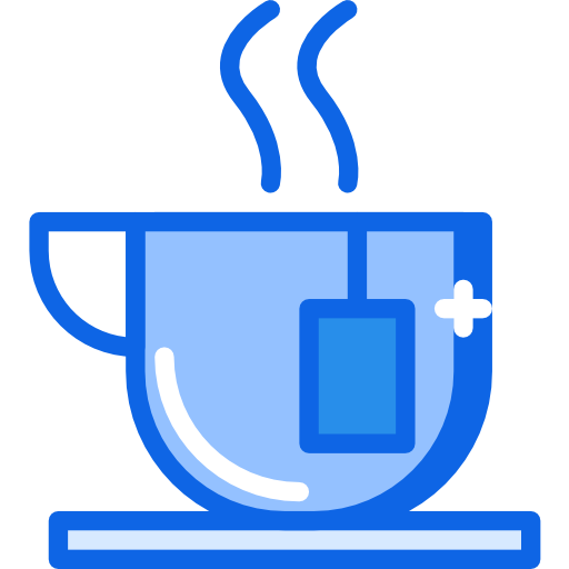 Tea cup Darius Dan Blue icon