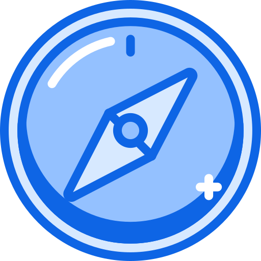 kompas Darius Dan Blue ikona