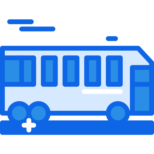 Bus Darius Dan Blue icon