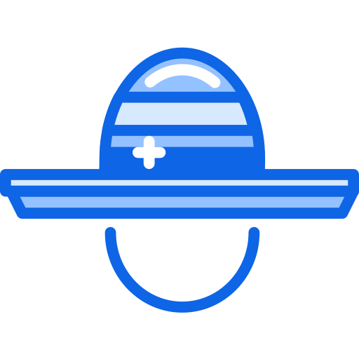 sombrero Darius Dan Blue icono