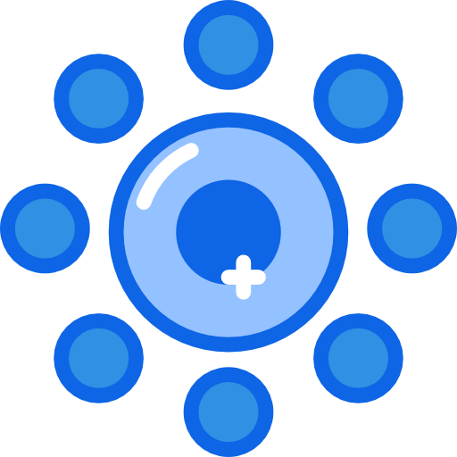cirkels Darius Dan Blue icoon