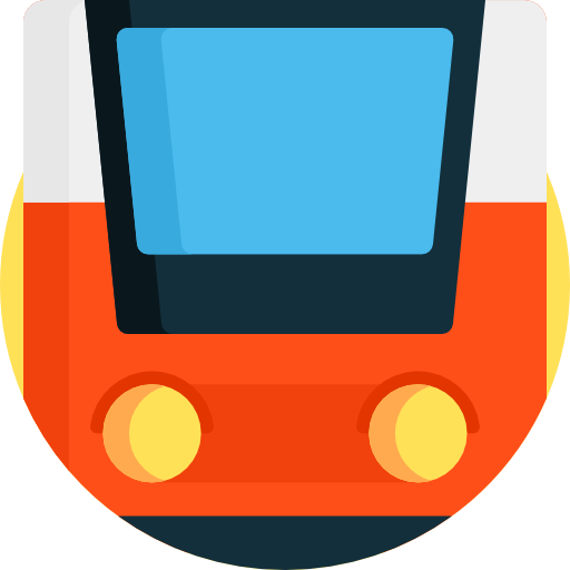 Train Detailed Flat Circular Flat icon