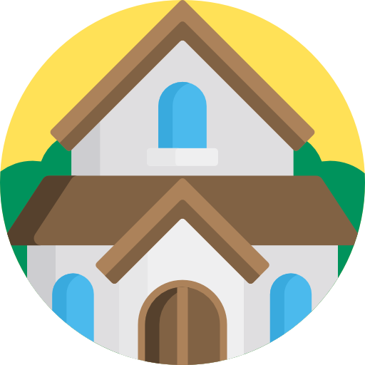 家 Detailed Flat Circular Flat icon