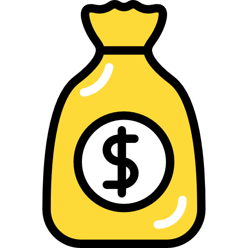Money bag Darius Dan Lineal Color icon