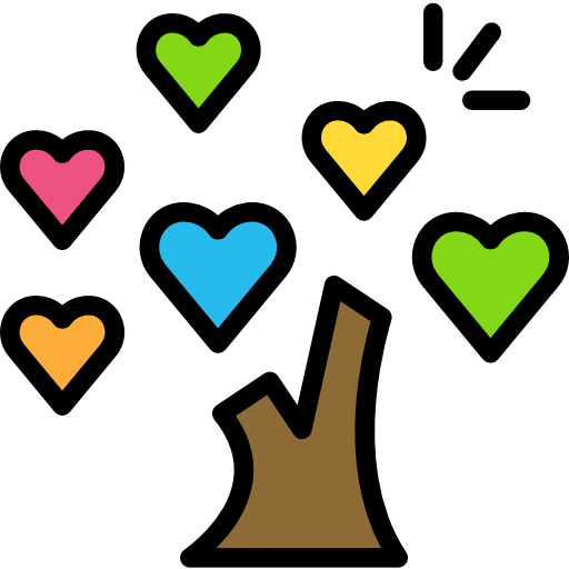 나무 Darius Dan Lineal Color icon