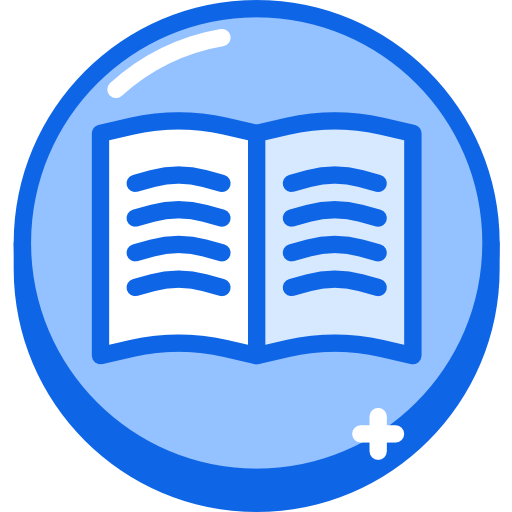 libro abierto Darius Dan Blue icono