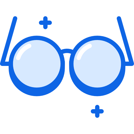 okulary Darius Dan Blue ikona