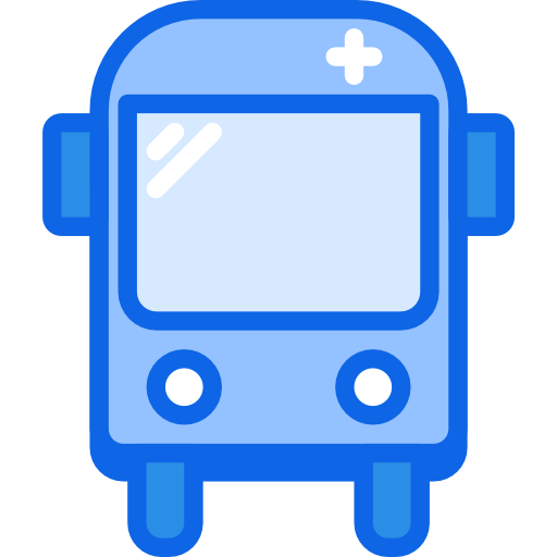autobús escolar Darius Dan Blue icono