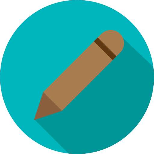 Pencil Payungkead Flat icon