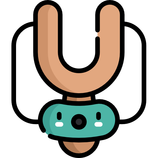 Slingshot Kawaii Lineal color icon