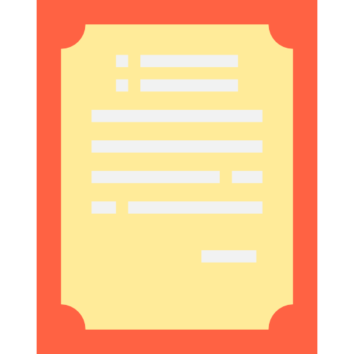 document Payungkead Flat icoon