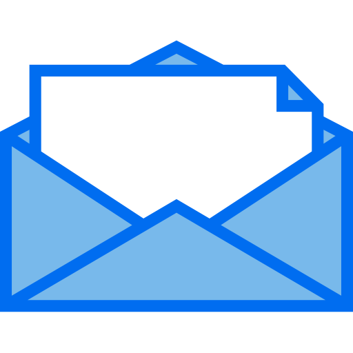 이메일 Payungkead Blue icon