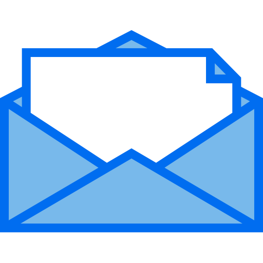 Email Payungkead Blue icon