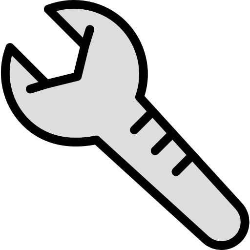 Wrench Darius Dan Lineal Color icon