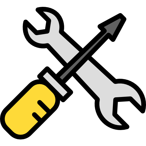 Wrench Darius Dan Lineal Color icon