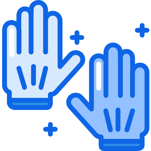 handschuhe Darius Dan Blue icon