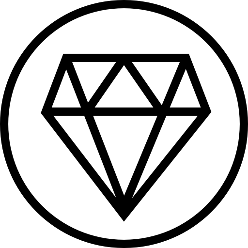 diamante Payungkead Lineal icono