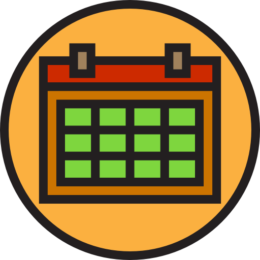 Календарь Payungkead Lineal Color иконка