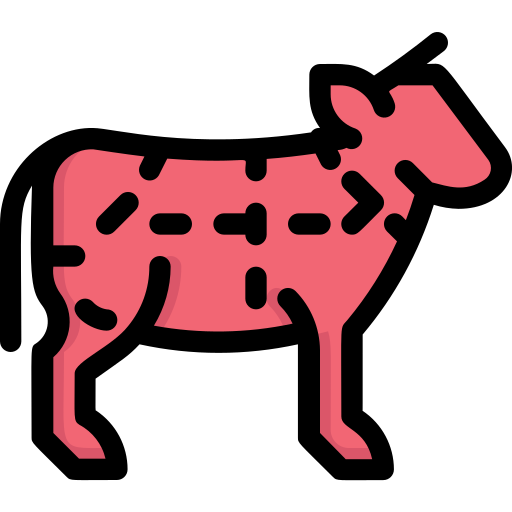 carne de res Generic color lineal-color icono