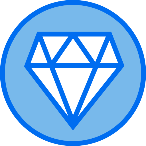 diamant Payungkead Blue Icône