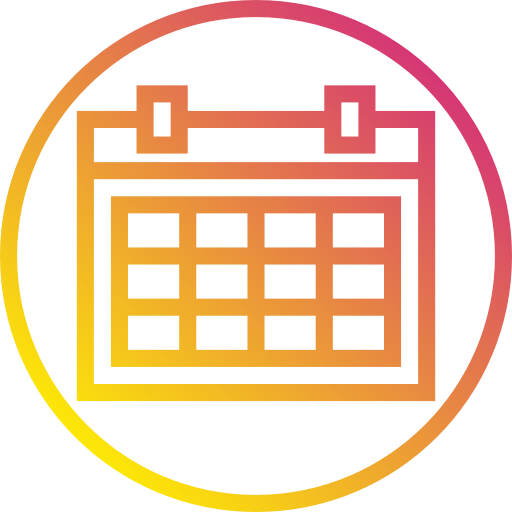 kalender Payungkead Gradient icon