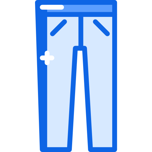 pantaloni Darius Dan Blue icona