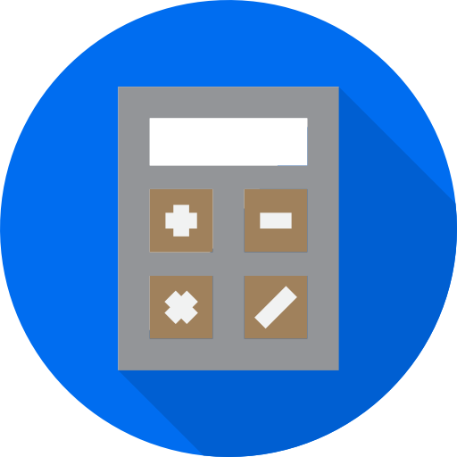 Calculator Payungkead Flat icon