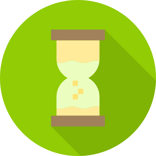 Hourglass Payungkead Flat icon