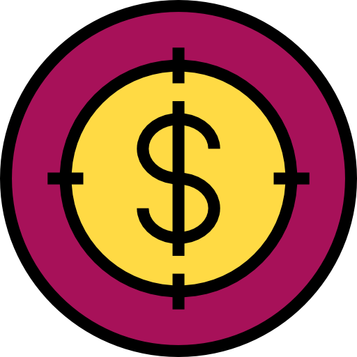 Dollar Payungkead Lineal Color icon