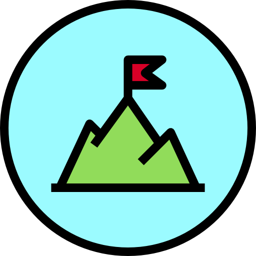szczyt Payungkead Lineal Color ikona