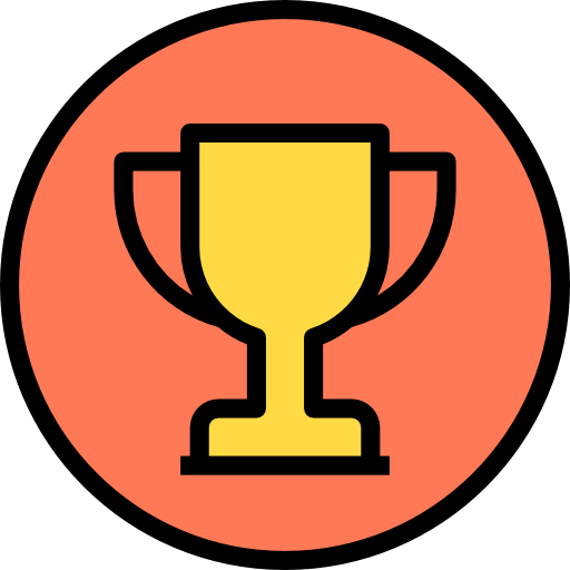 Trophy Payungkead Lineal Color icon
