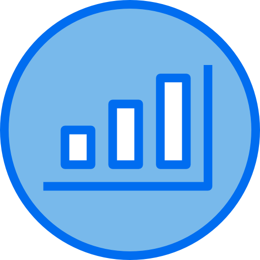 graph Payungkead Blue icon