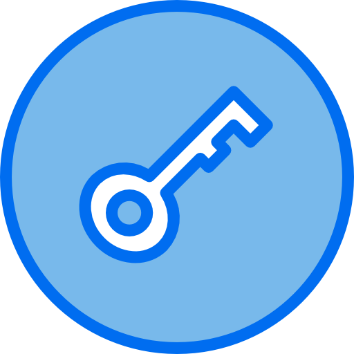 schlüssel Payungkead Blue icon