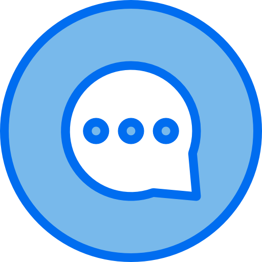 Chat Payungkead Blue icon